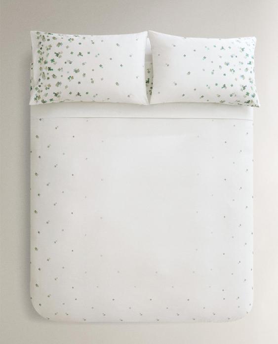 CLOVER COTTON DUVET COVER