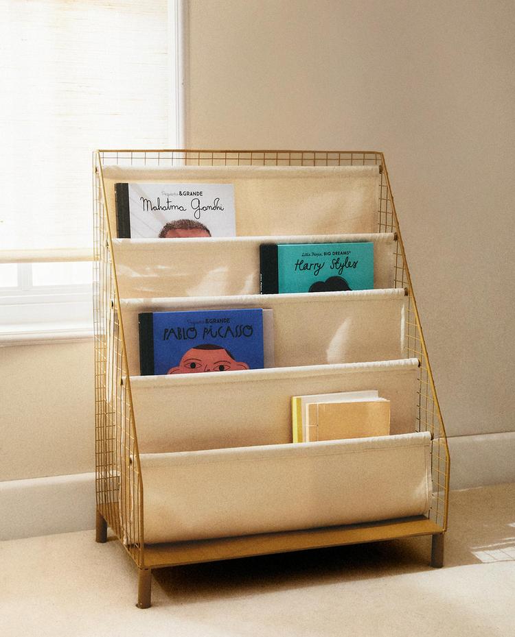 KIDS' METAL BOOK RACK