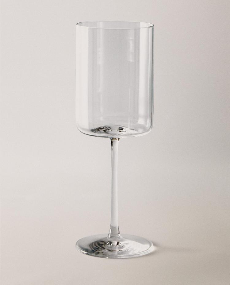 直身晶体玻璃高脚杯