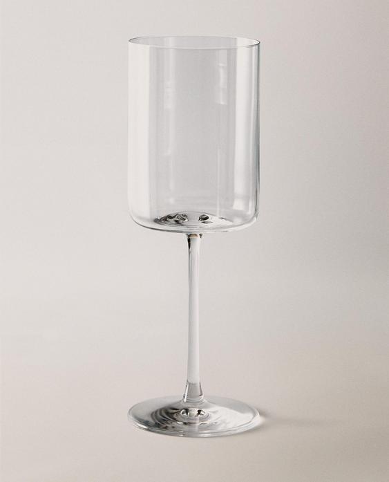 直身晶体玻璃高脚杯
