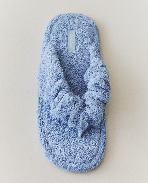 FLAT TERRY SANDALS
