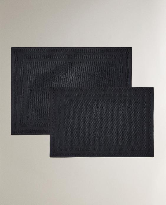 COTTON BATH MAT