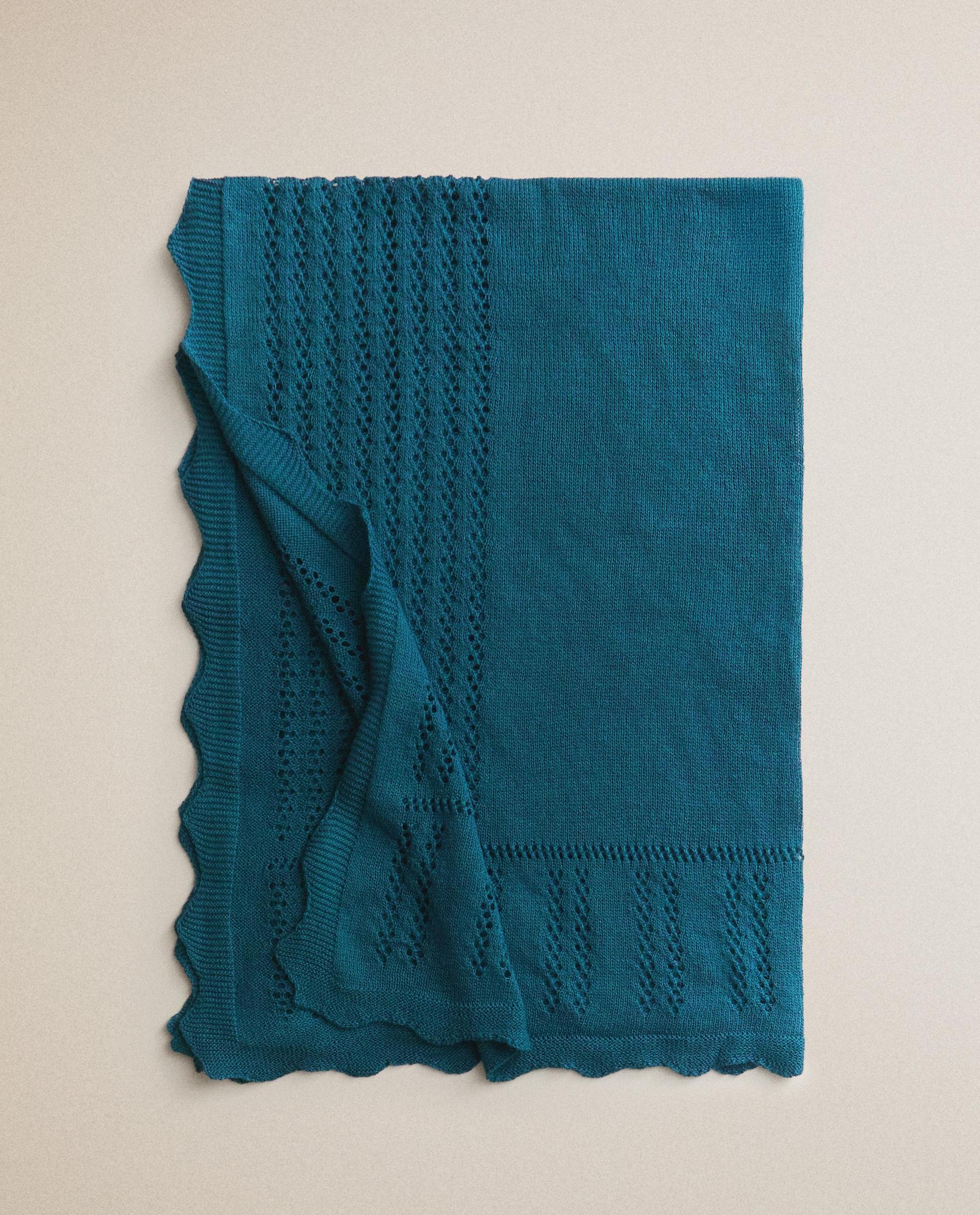 KNIT BABY BLANKET