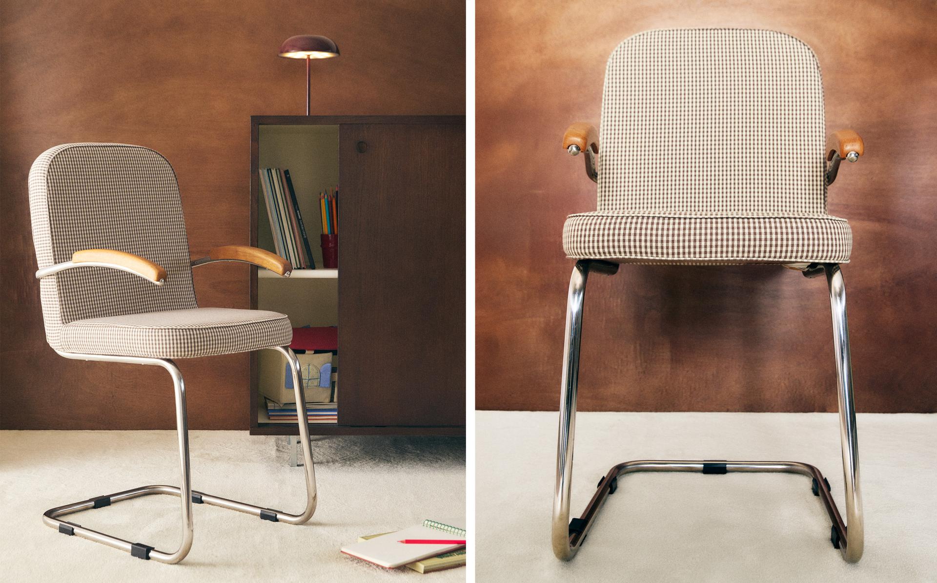KIDS' VINTAGE CHROME CHAIR