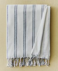STRIPED WRAP BEACH TOWEL