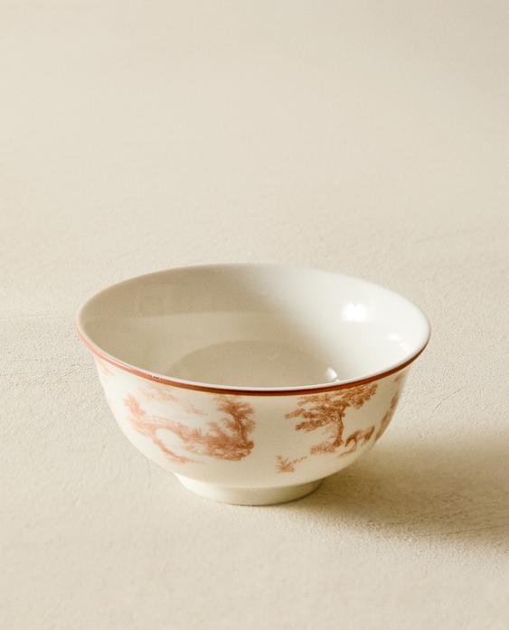 PORCELAIN BOWL WITH DESIGN