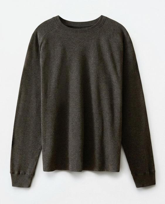 STRAIGHT FIT LONG SLEEVE T-SHIRT