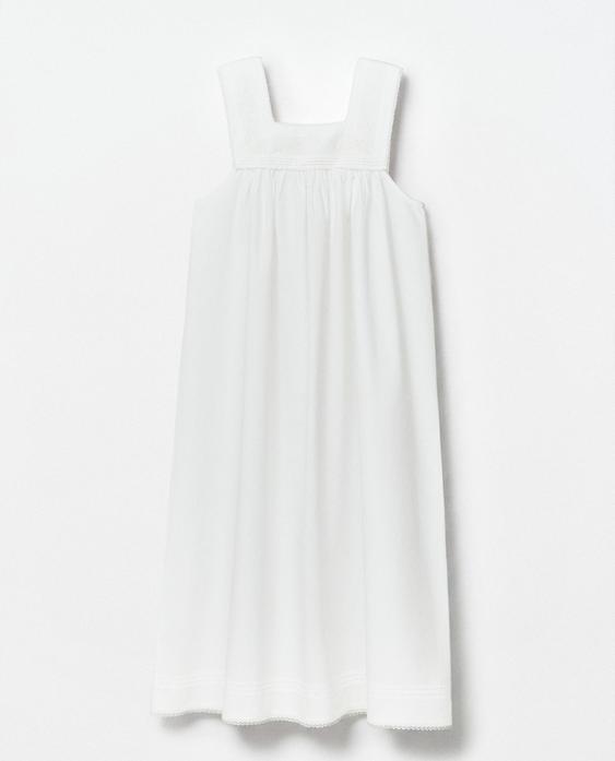 EMBROIDERED NIGHTDRESS