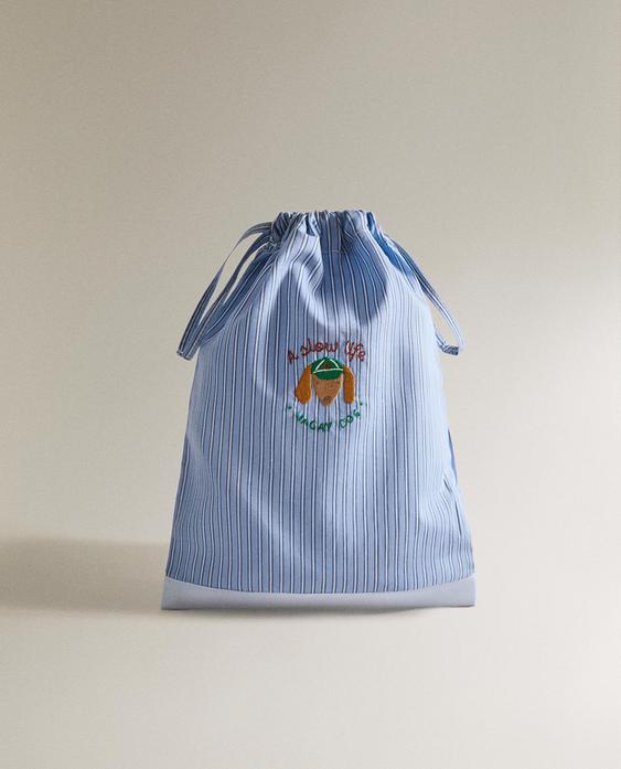 CHILDREN'S DOG LAUNDRY BAG