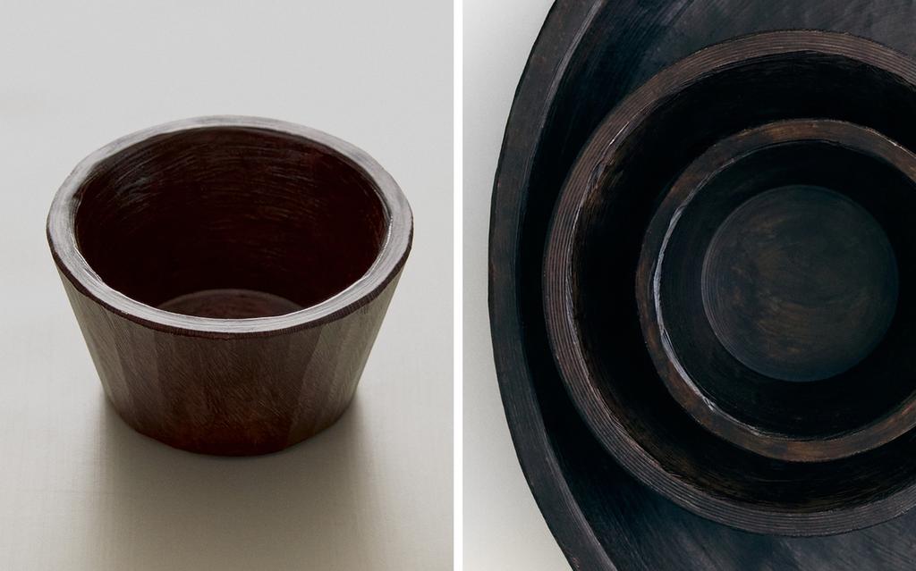 DECORATIVE STONE BOWL