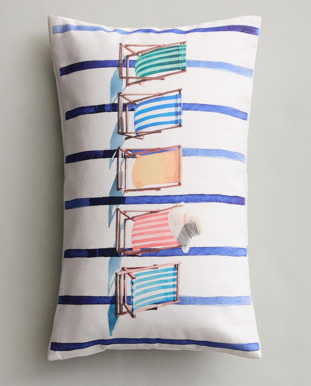 SUN LOUNGER CUSHION COVER