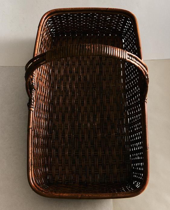 LONG RATTAN BASKET