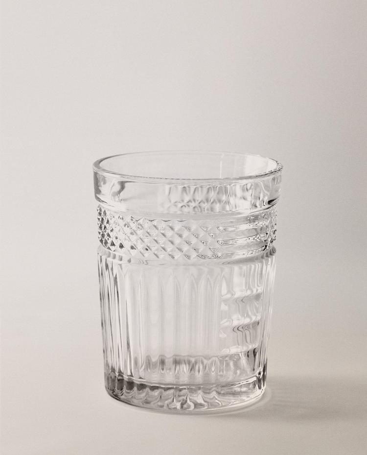 浮雕玻璃杯
