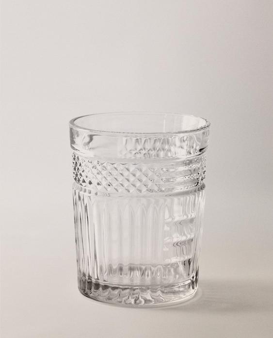 浮雕玻璃杯