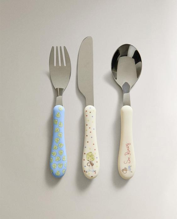 牙仙陶瓷儿童餐具套装