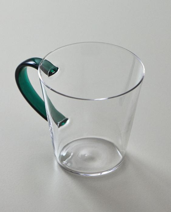 彩色手柄硼硅玻璃杯