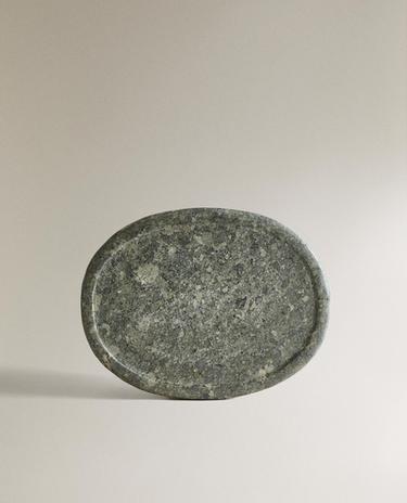 绿调大理石托盘