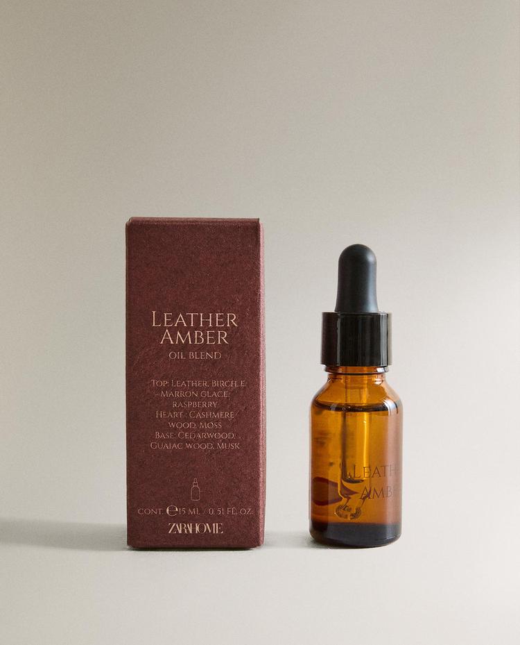 (15 ML) LEATHER AMBER ESSENTIAL OIL