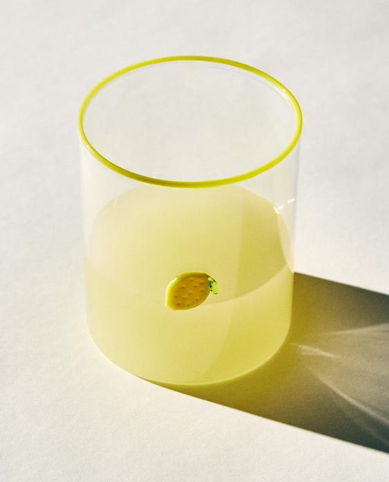 BOROSILICATE GLASS FRUIT TUMBLER