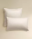 SATEEN PILLOWCASE WITH TRIM (300 THREAD COUNT)