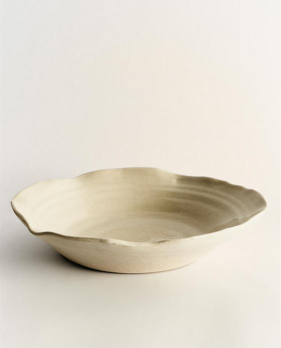 ENAMELLED CERAMIC TRAY