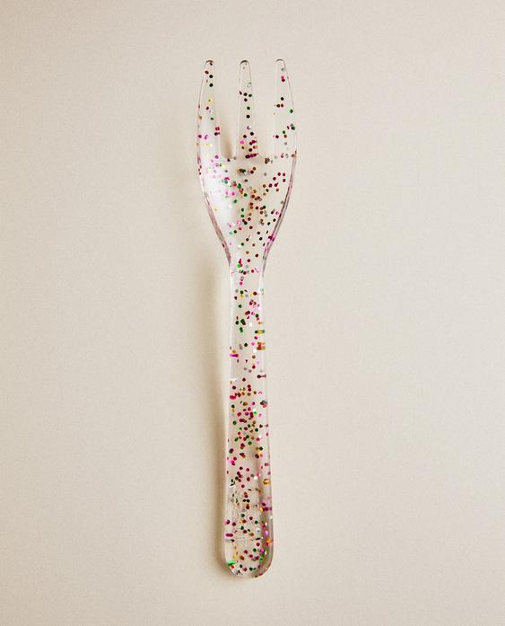 KIDS' TRITAN™ GLITTER FORK