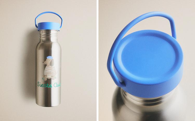 CHILDREN'S STEEL DOGGY BOTTLE