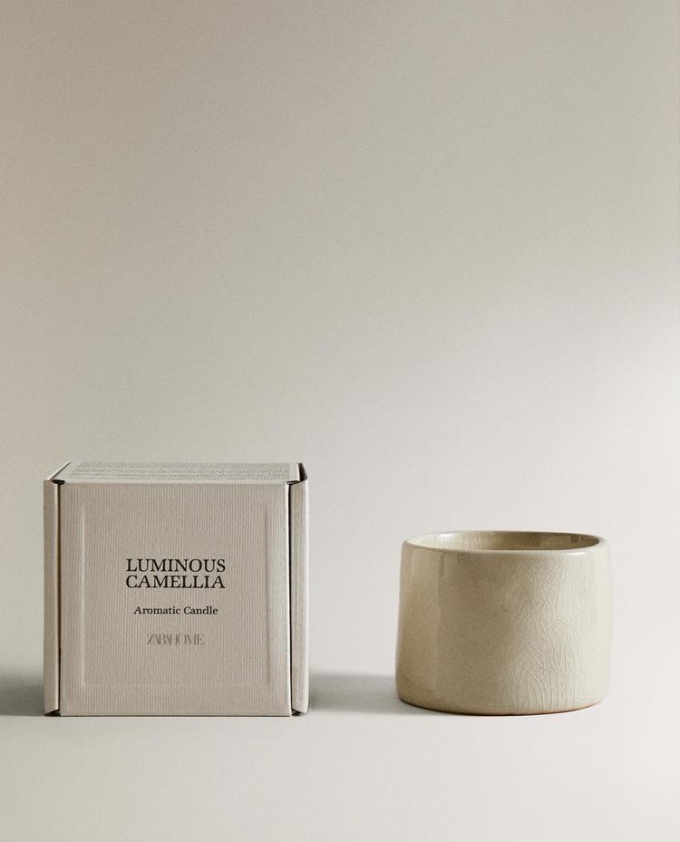 (150 G) LUMINOUS CAMELLIA SCENTED CANDLE