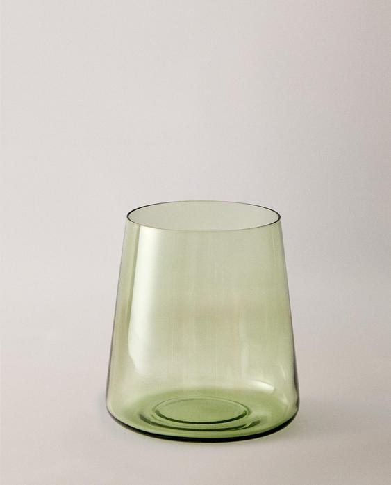 CONICAL CRYSTALLINE TUMBLER
