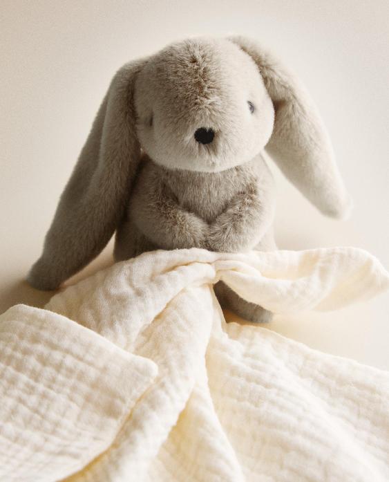 KIDS' BUNNY CUDDLY SOFT TOY