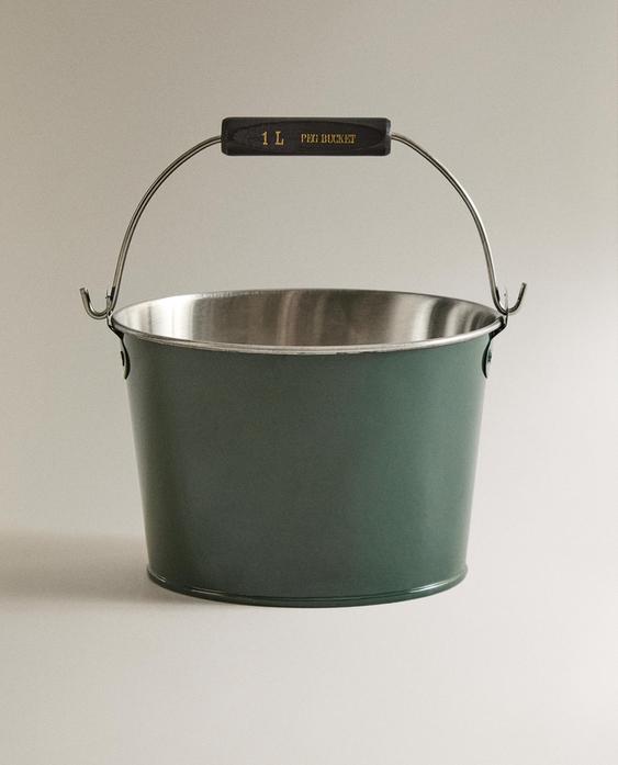 METAL LAUNDRY PEG BUCKET