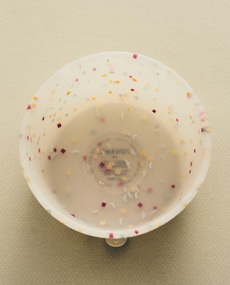 KIDS' SILICONE CONFETTI BOWL