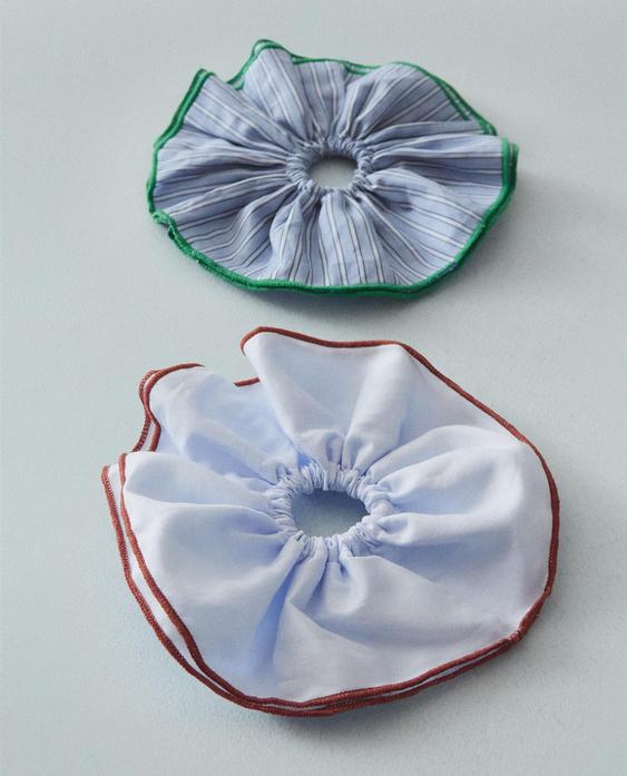 CHILDREN'S STRIPED SCRUNCHIE