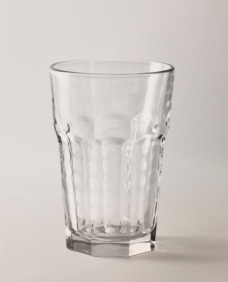 花朵浮雕玻璃杯