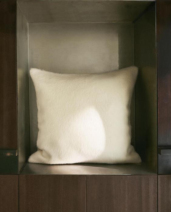 WOOL AND ALPACA CUSHION COVER