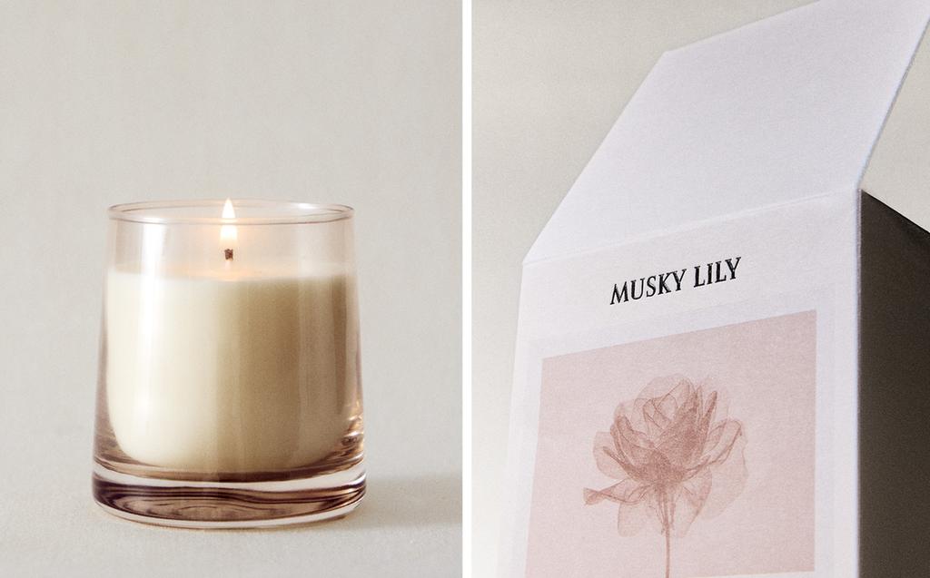 (180 G) MUSKY LILY 香氛蜡烛