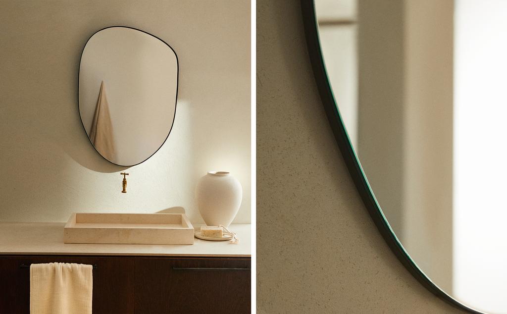 SMALL ASYMMETRIC WALL MIRROR SMALL ASYMMETRIC WALL MIRROR