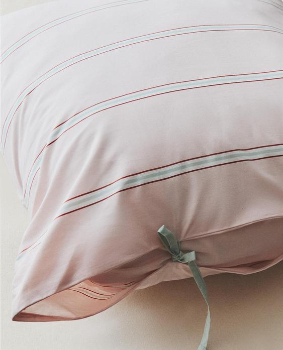 儿童条纹枕套