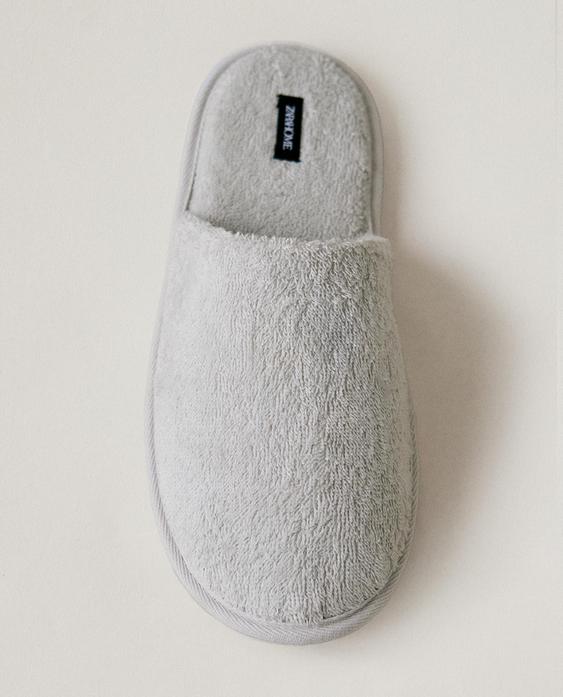 TERRY BATHROOM SLIPPERS