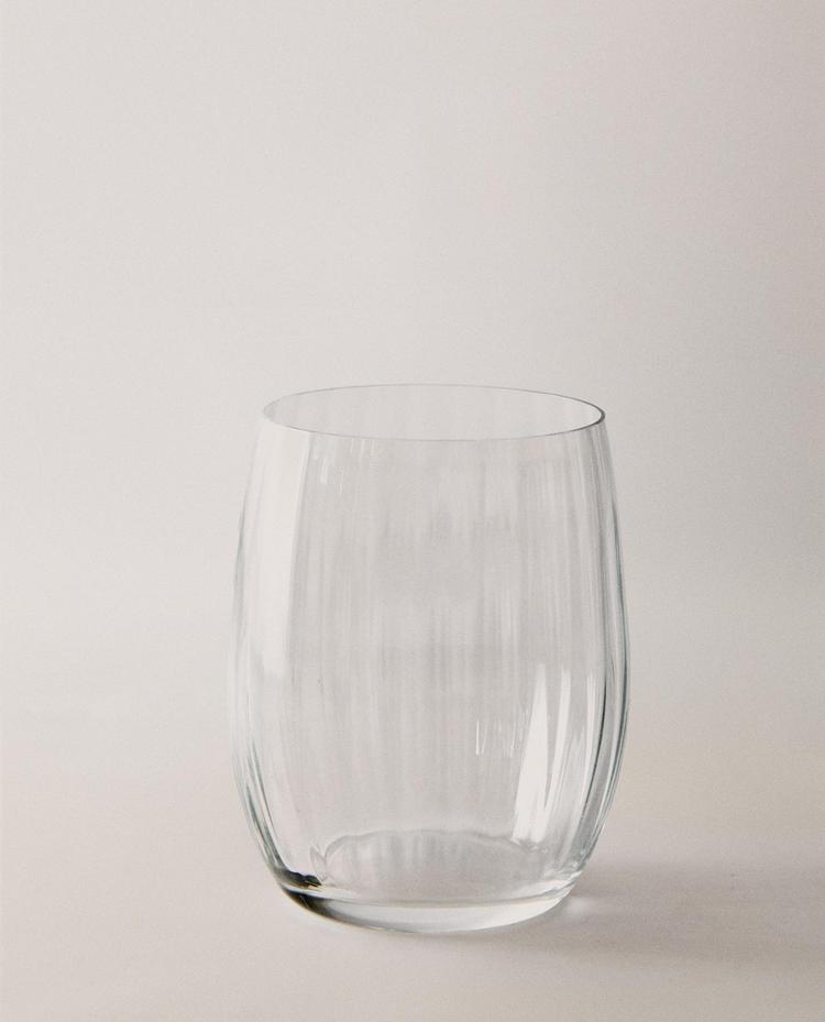 线条设计波西米亚水晶玻璃杯