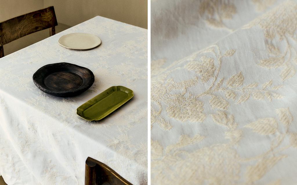 提花棉质桌布