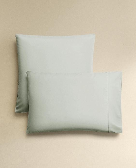 SATEEN PILLOWCASE WITH TRIM (300 THREAD COUNT)