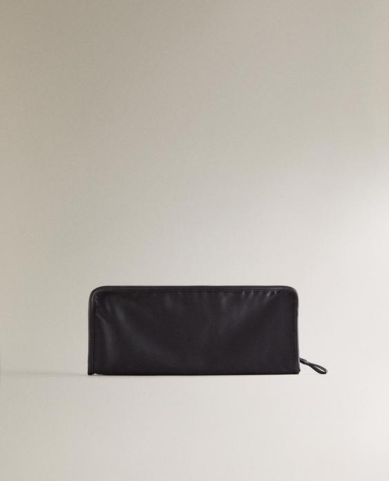 SATEEN OBJECT HOLDER WASH BAG