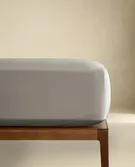 PERCALE FITTED SHEET | 30 CM HIGH (300 THREAD COUNT)
