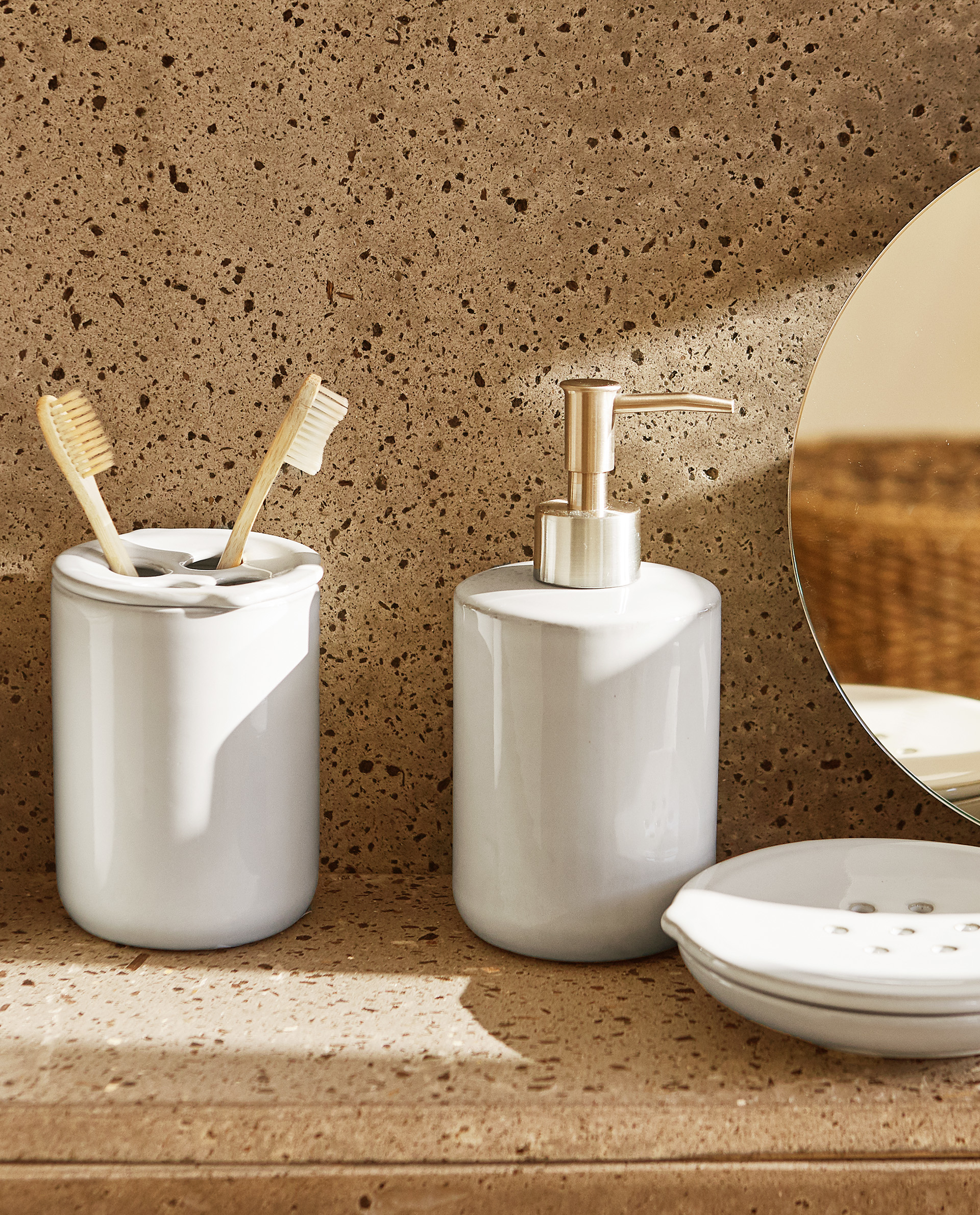Ecru Bathroom Set Bathroom Accessories Bathroom Zara Home Mainland China ä¸­å½å¤§é