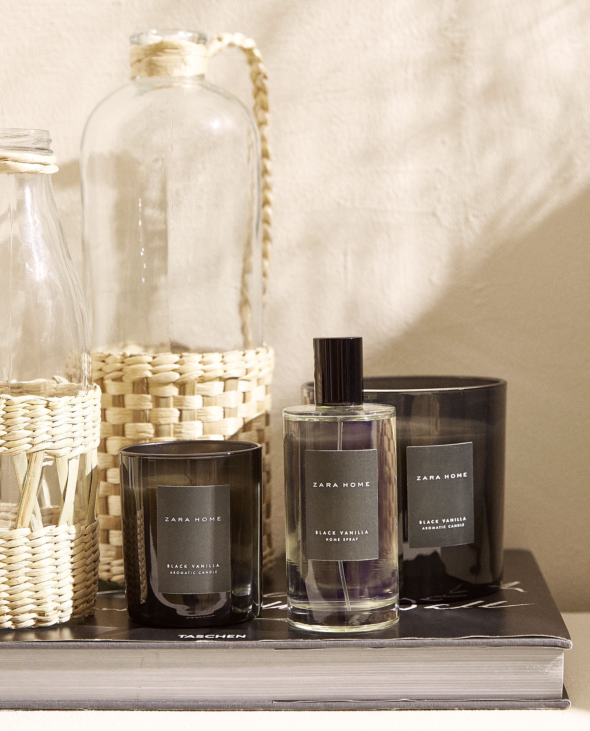 zara home black vanilla linen spray