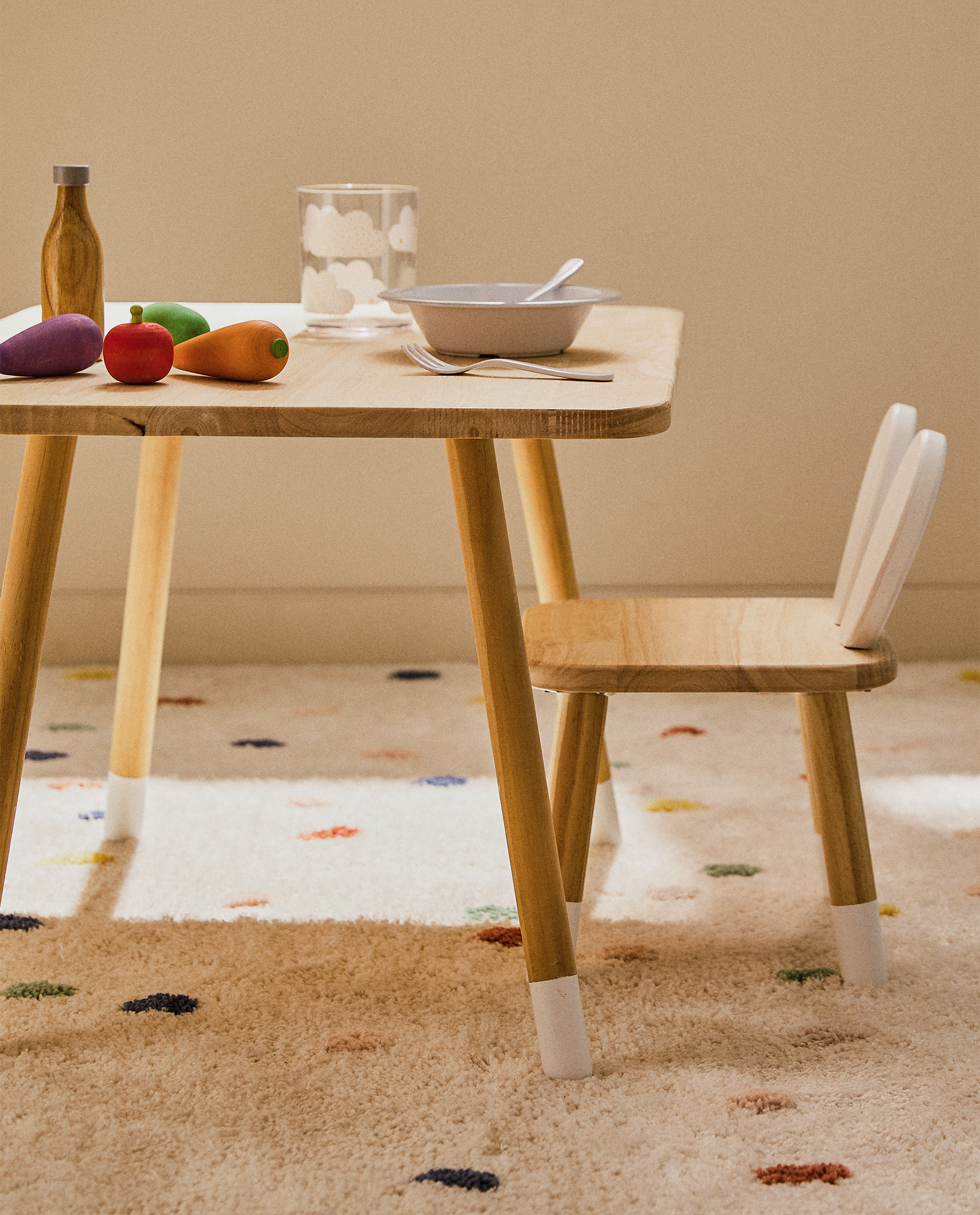 kids’ wooden table