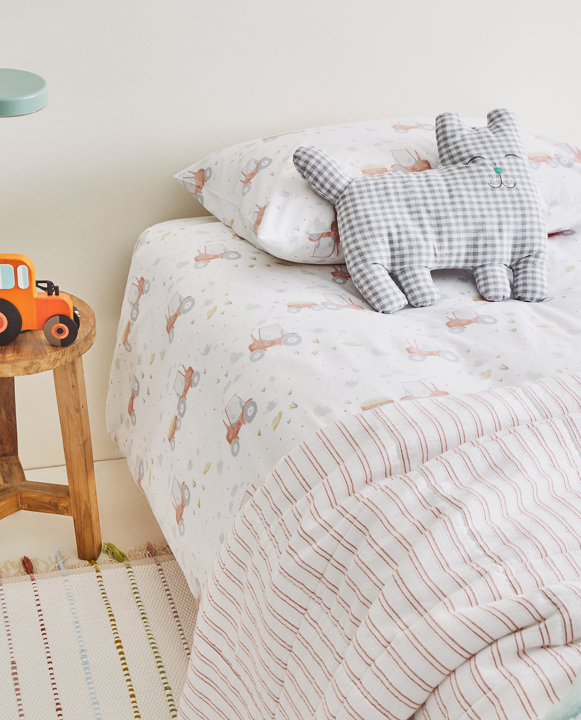 tractor cot bed duvet set