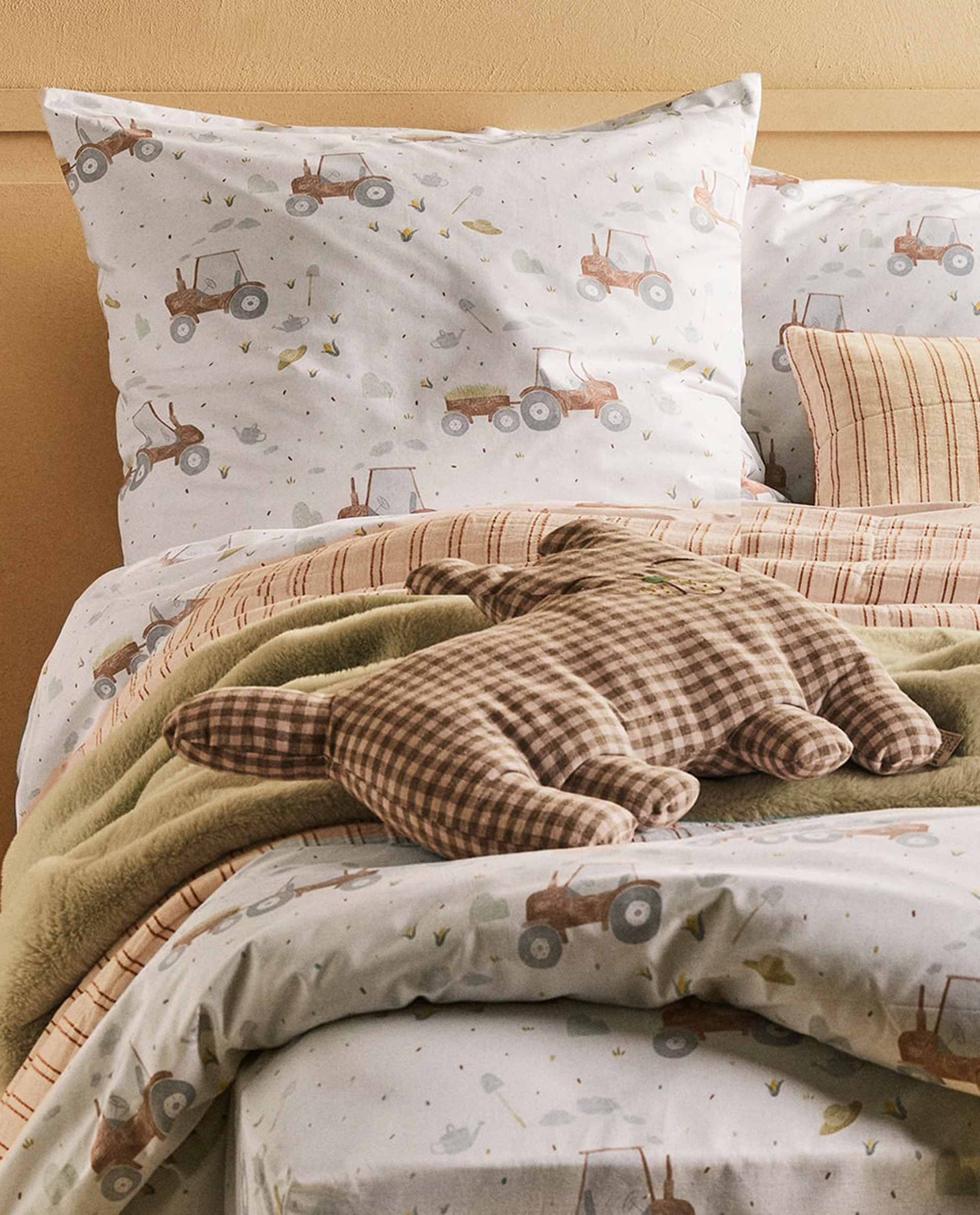 tractor cot bed duvet set