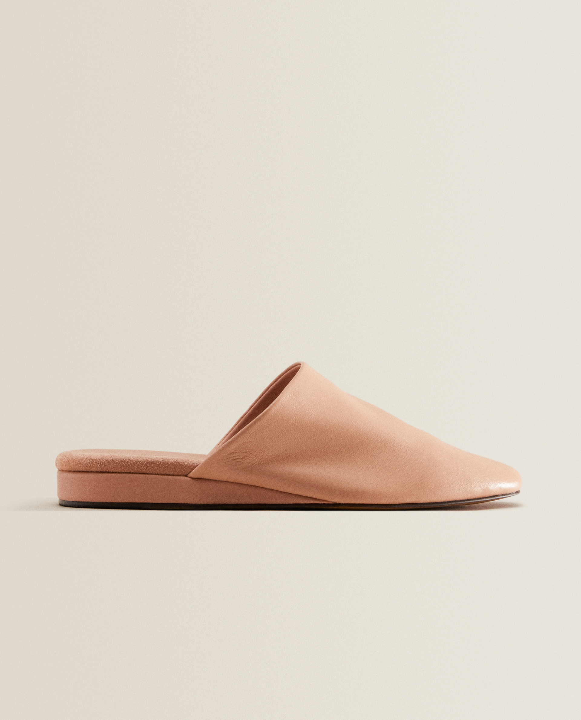 zara pink mules